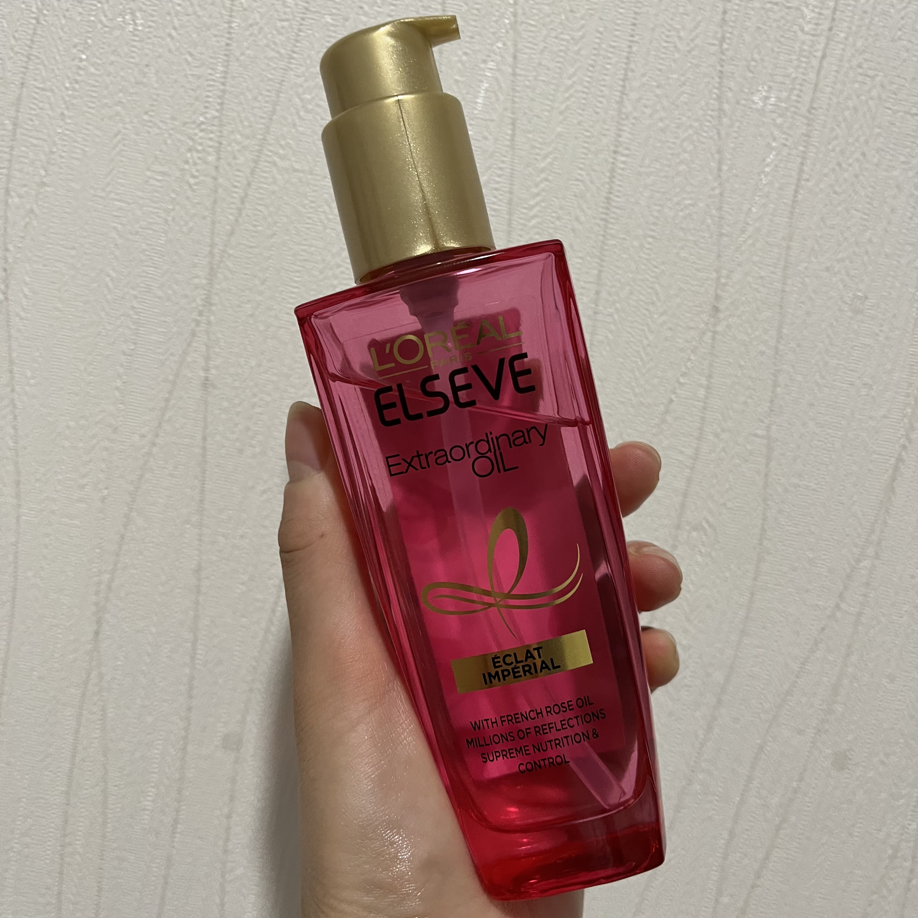 エクストラオーディナリー オイル エクラアンペリアル 艶髪オイル/ロレアル パリ/ヘアオイルを使ったクチコミ（1枚目）