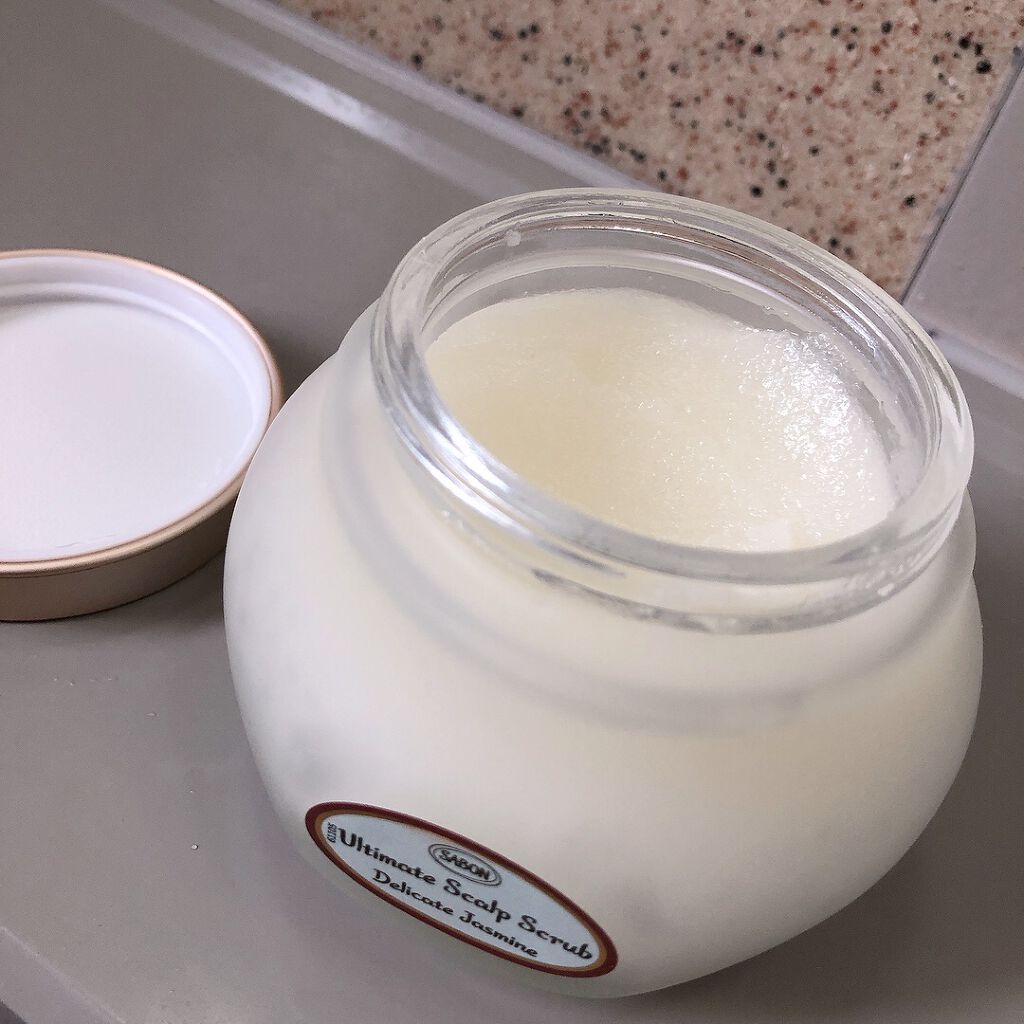 ヘッドスクラブ デリケート・ジャスミン/SABON/ヘッドスクラブを使ったクチコミ（3枚目）