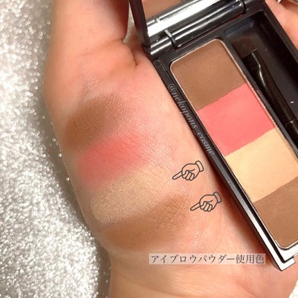 UR GLAM BLOOMING EYE COLOR PALETTE/U R GLAM/アイシャドウパレットを使ったクチコミ(5枚目)