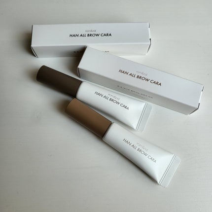 ハンオールブロウカラ/rom&nd/眉マスカラを使ったクチコミ(4枚目)