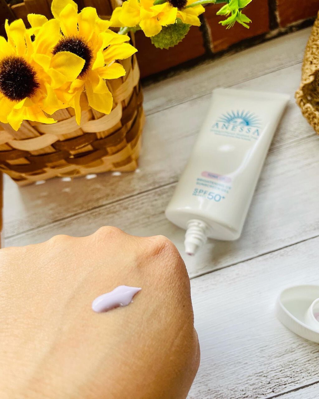 ブライトニングUV ジェル/アネッサ/化粧下地を使ったクチコミ（3枚目）