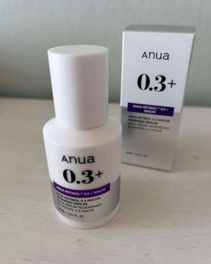 レチノール0.3 ナイアシンリニューイングセラム/Anua/美容液を使ったクチコミ(5枚目)