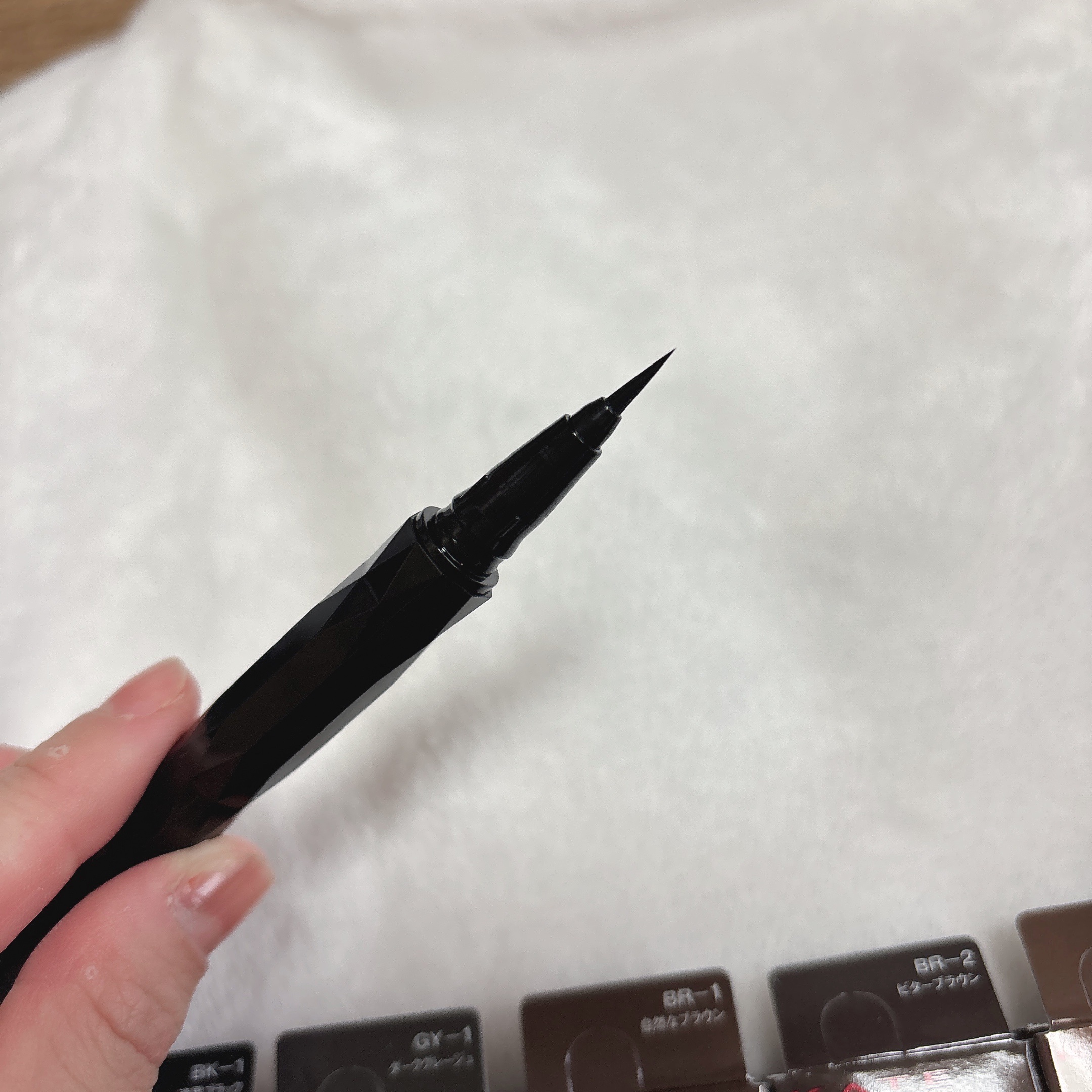 スーパーシャープライナーEX4.0/KATE/リキッドアイライナーを使ったクチコミ（2枚目）