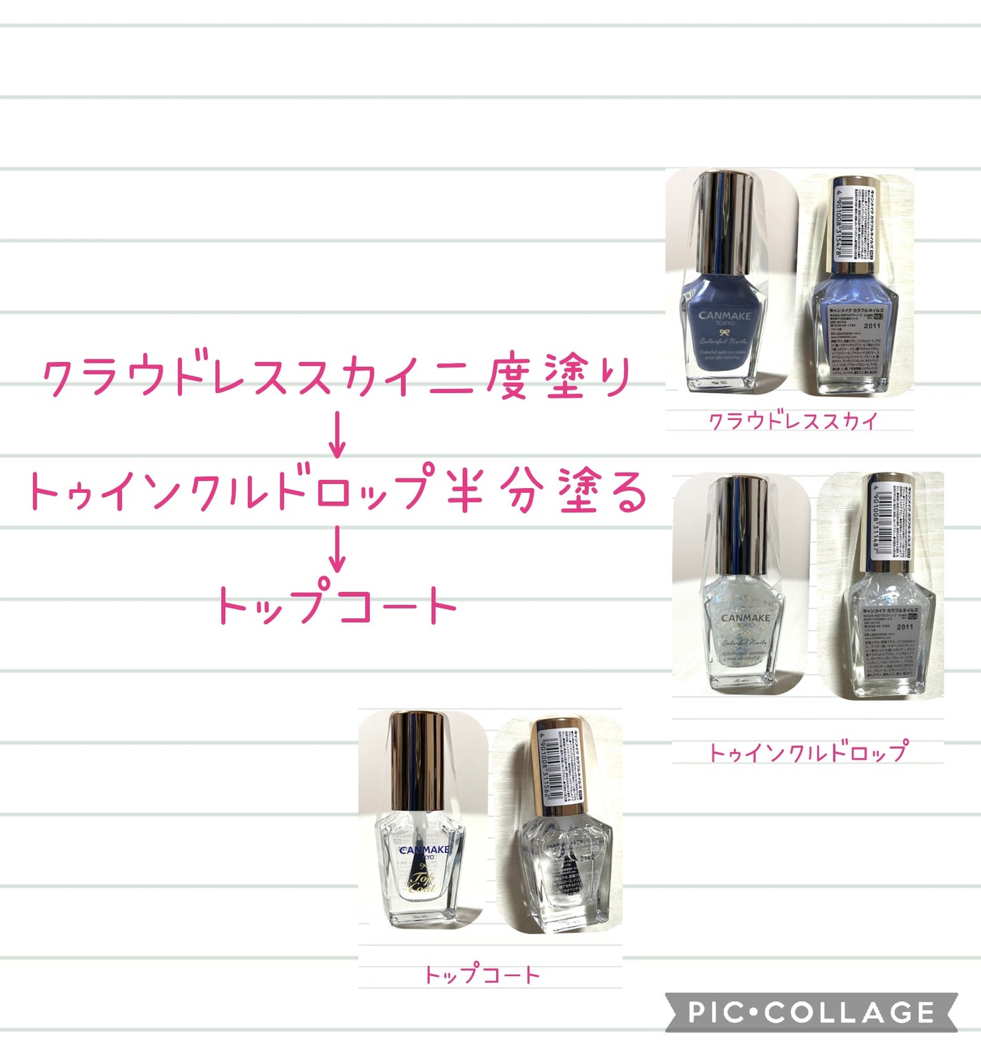 カラフルネイルズ/キャンメイク/マニキュアを使ったクチコミ(5枚目)