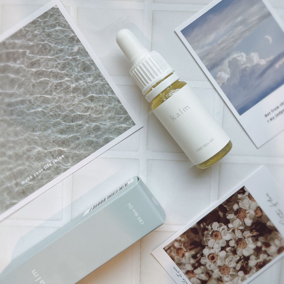 CBDスキンオイル/kalm/フェイスオイルを使ったクチコミ（1枚目）