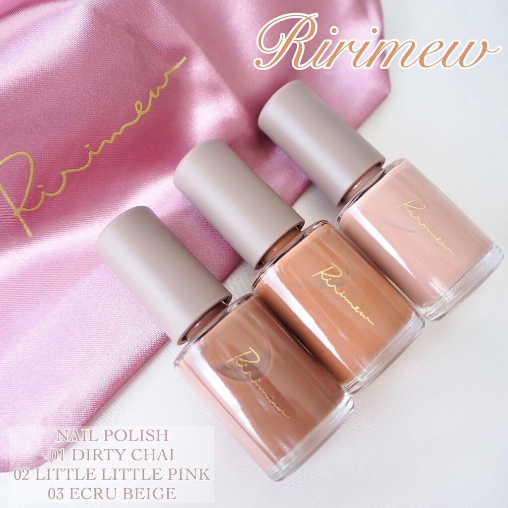 ネイルポリッシュ /Ririmew/マニキュアを使ったクチコミ(1枚目)