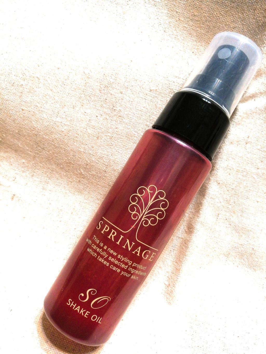 スプリナージュ シェイクオイル/アリミノ/フェイスオイルを使ったクチコミ(1枚目)