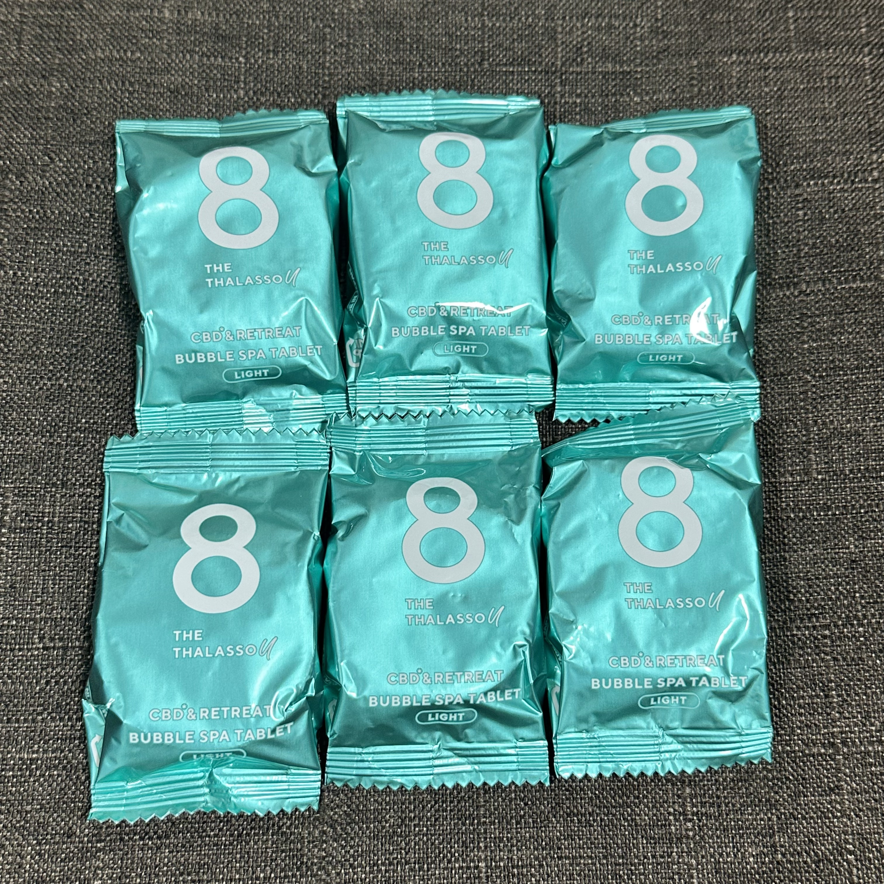 エイトザタラソ ユー CBD＆リトリート バブルスパ タブレット入浴料 ライト シトラスミントの香り/エイトザタラソ/炭酸系入浴剤を使ったクチコミ（2枚目）
