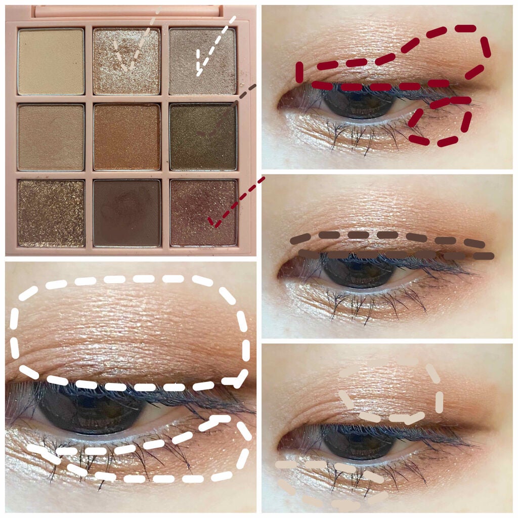 3CE マルチアイカラーパレット/3CE/アイシャドウパレットを使ったクチコミ(2枚目)