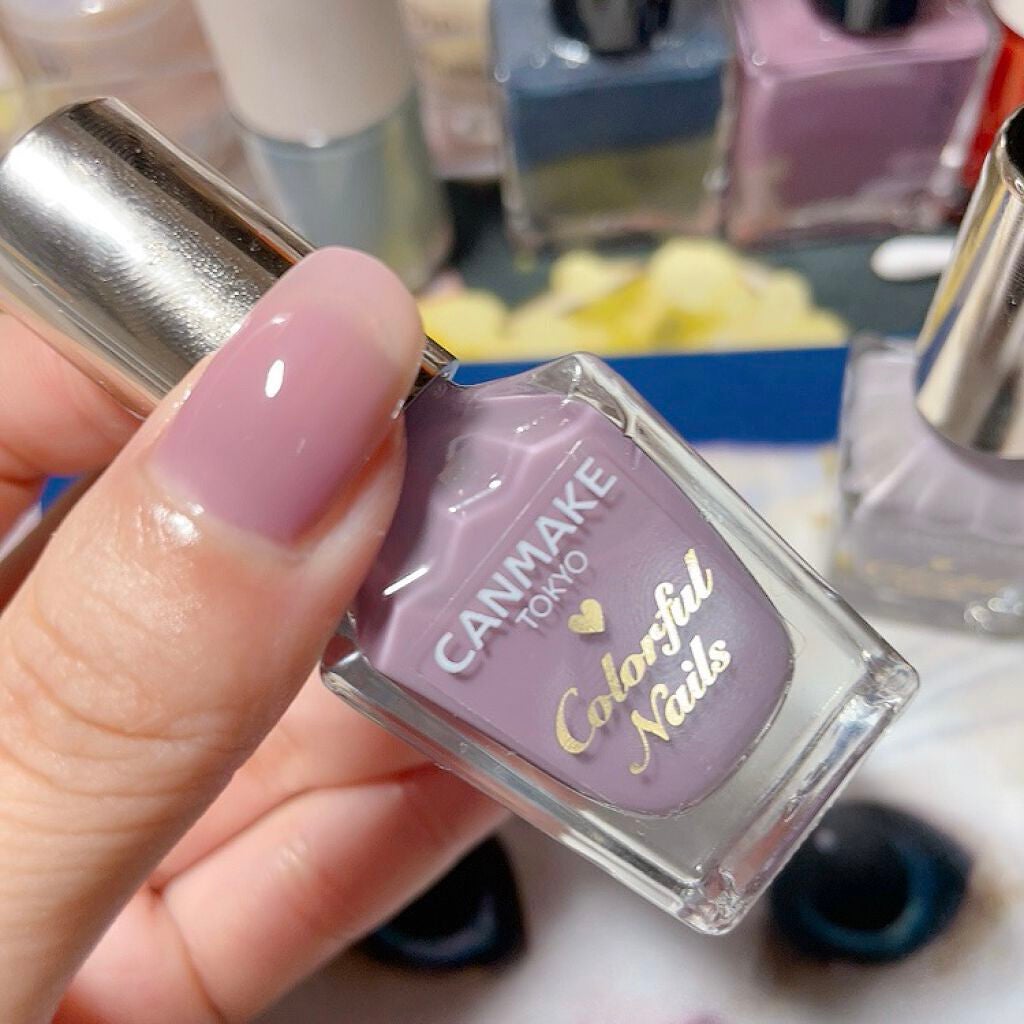 カラフルネイルズ/キャンメイク/マニキュアを使ったクチコミ(3枚目)