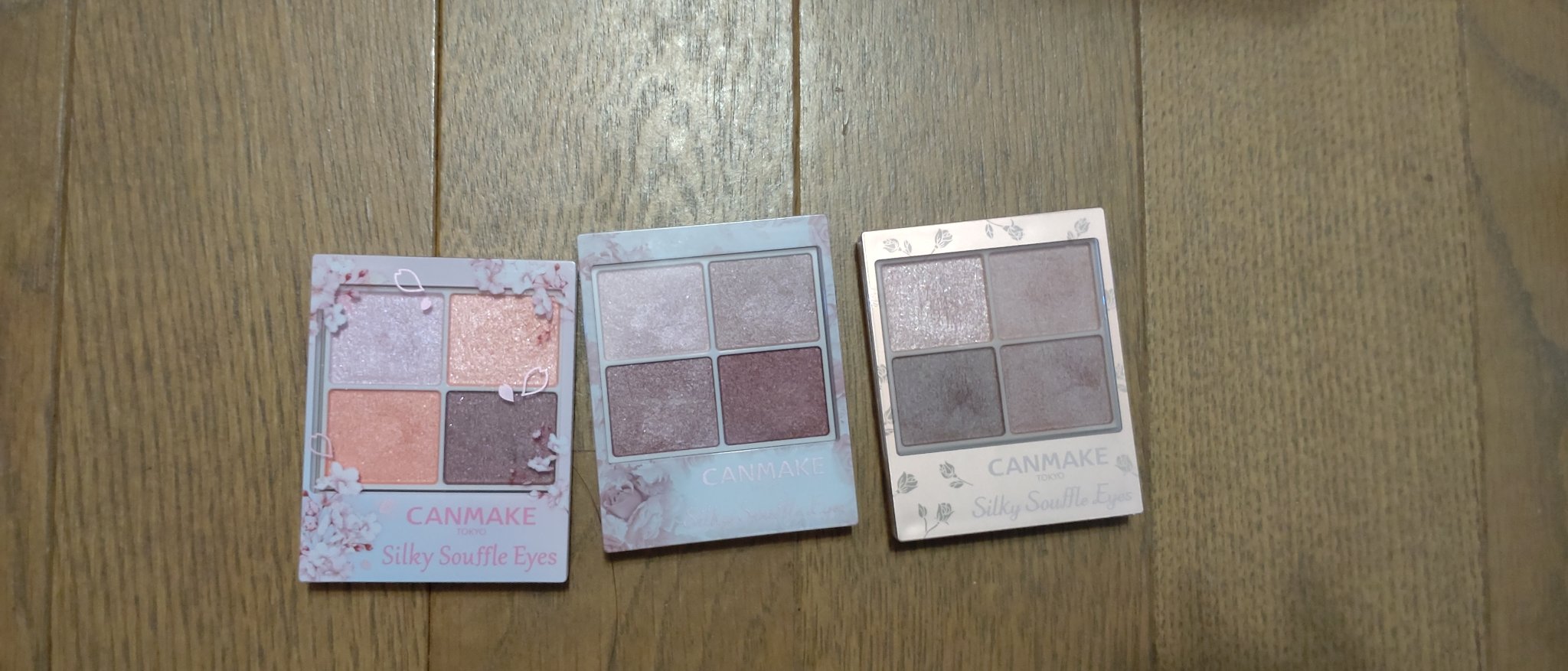 シルキースフレアイズ/キャンメイク/アイシャドウパレットを使ったクチコミ（1枚目）