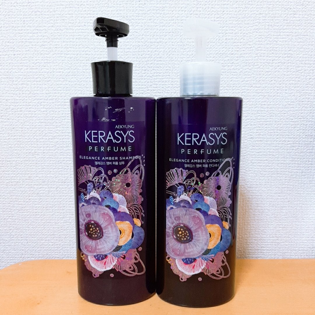 パフューム エレガンスアンバー シャンプー&コンディショナー/KERASYS/シャンプー・コンディショナーを使ったクチコミ(1枚目)