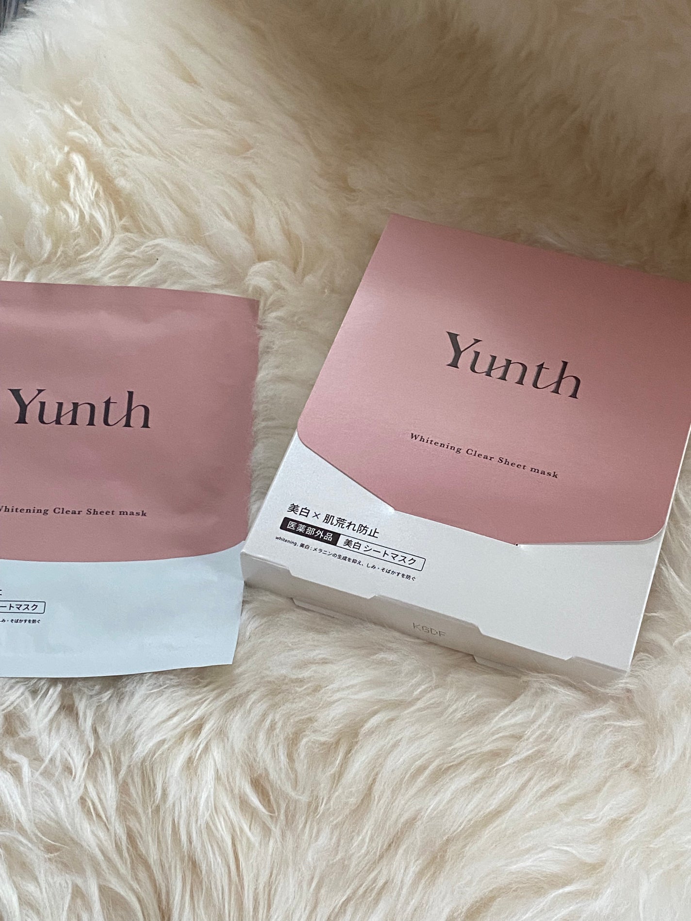 美白シートマスク/Yunth/シートマスク・パックを使ったクチコミ(1枚目)