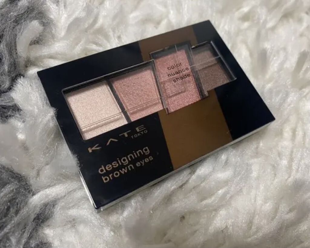 デザイニングブラウンアイズ/KATE/アイシャドウパレットを使ったクチコミ（1枚目）