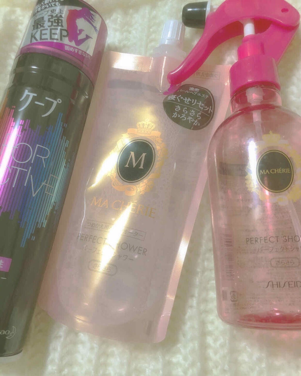 パーフェクトシャワー (さらさら) EX/MACHERIE/ヘアミストを使ったクチコミ(1枚目)