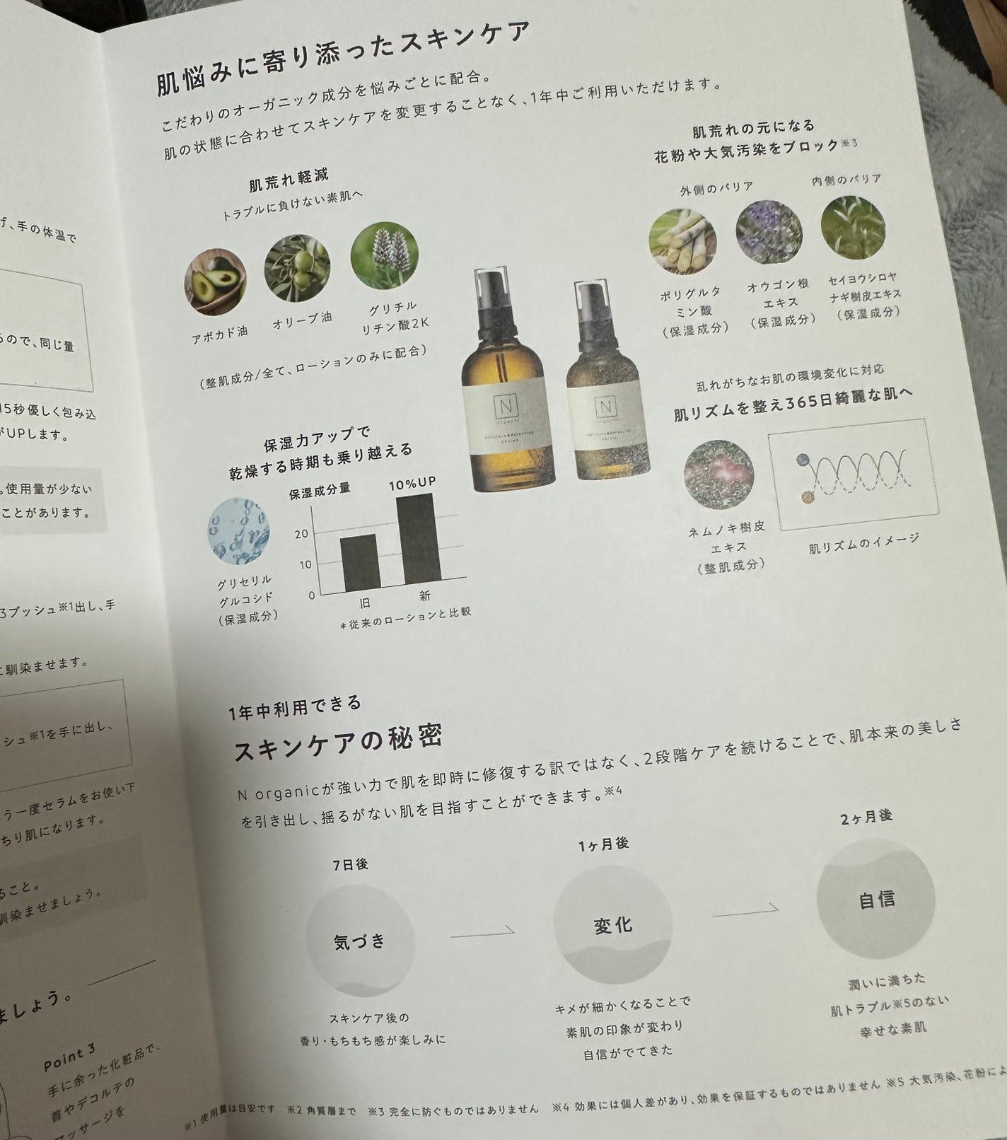 モイスチュア&バランシング セラム/N organic/乳液を使ったクチコミ(2枚目)