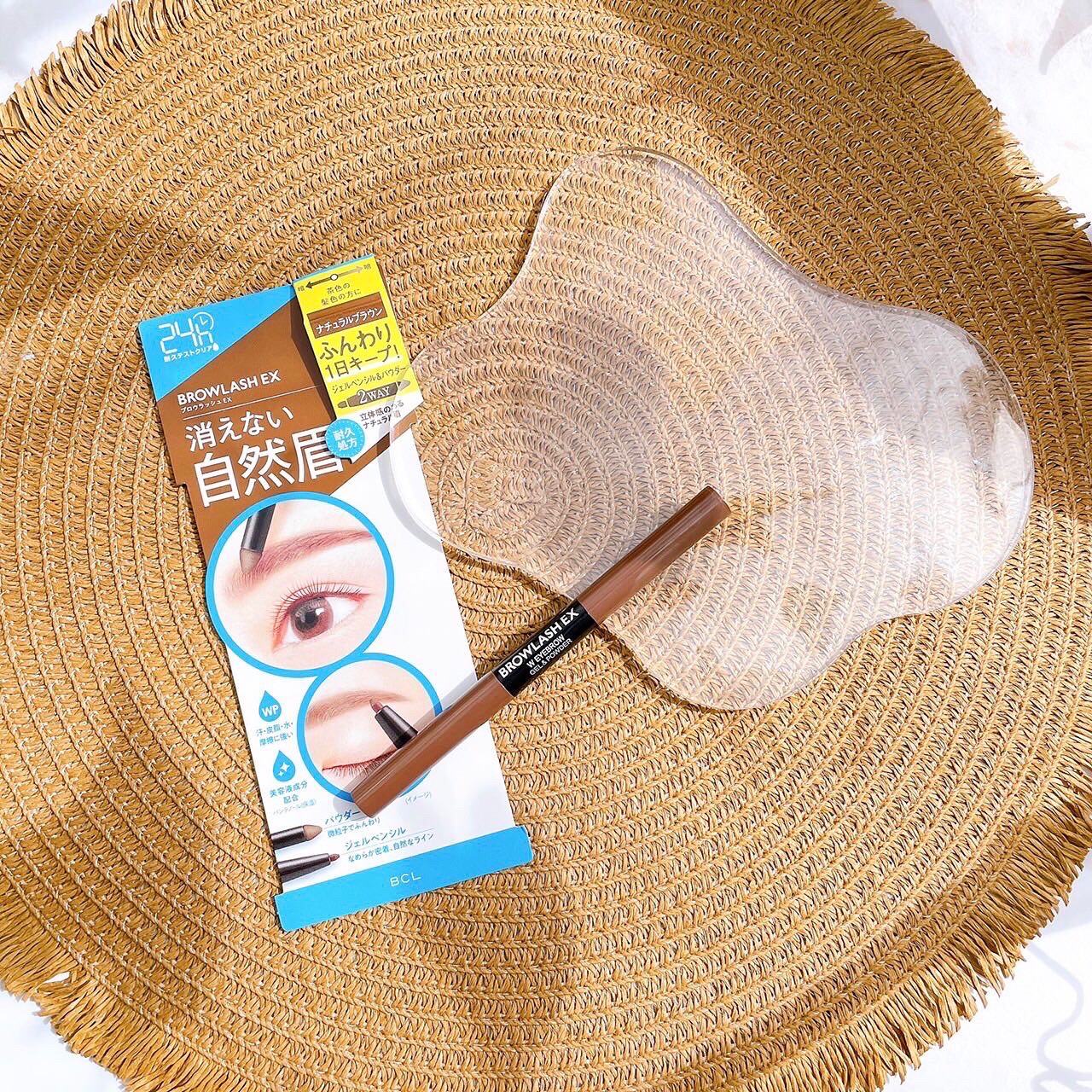 ブロウラッシュEX ウォーターストロング Wアイブロウ (ジェルペンシル＆パウダー) ナチュラルブラウン/ブロウラッシュ/パウダーアイブロウを使ったクチコミ（3枚目）