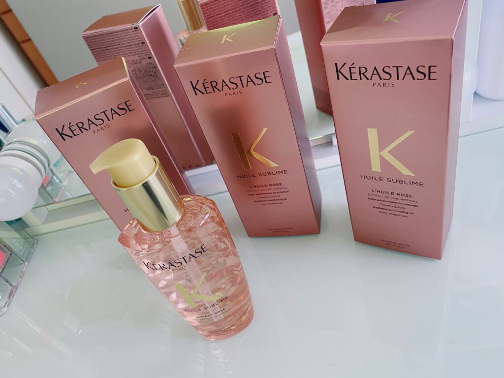 HU ユイルスブリム ティーインペリアル N/ケラスターゼ/ヘアオイルを使ったクチコミ(1枚目)