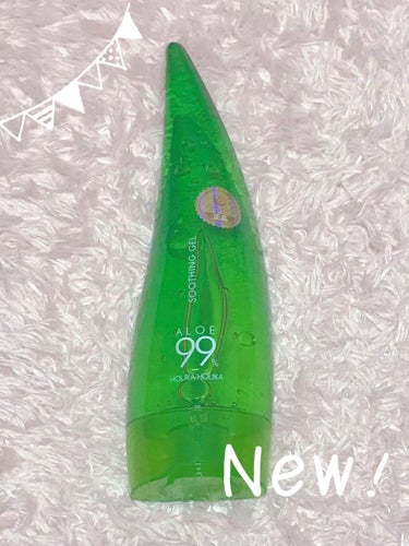 アロエ99％ スージングジェル 250ml（微香性）/HOLIKA HOLIKA/ボディローションを使ったクチコミ（1枚目）