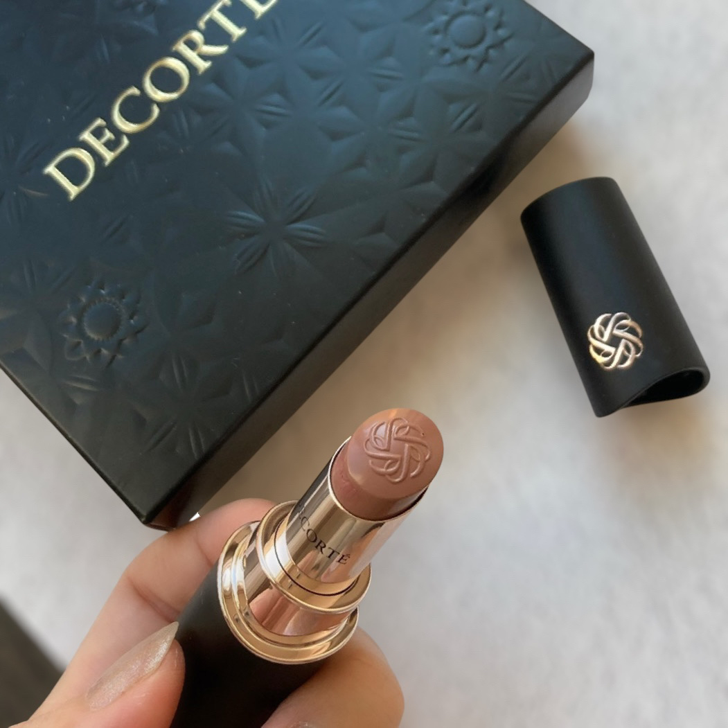 ルージュデコルテ　クリームグロウ 25G mauve beige/DECORTÉ/口紅を使ったクチコミ（1枚目）