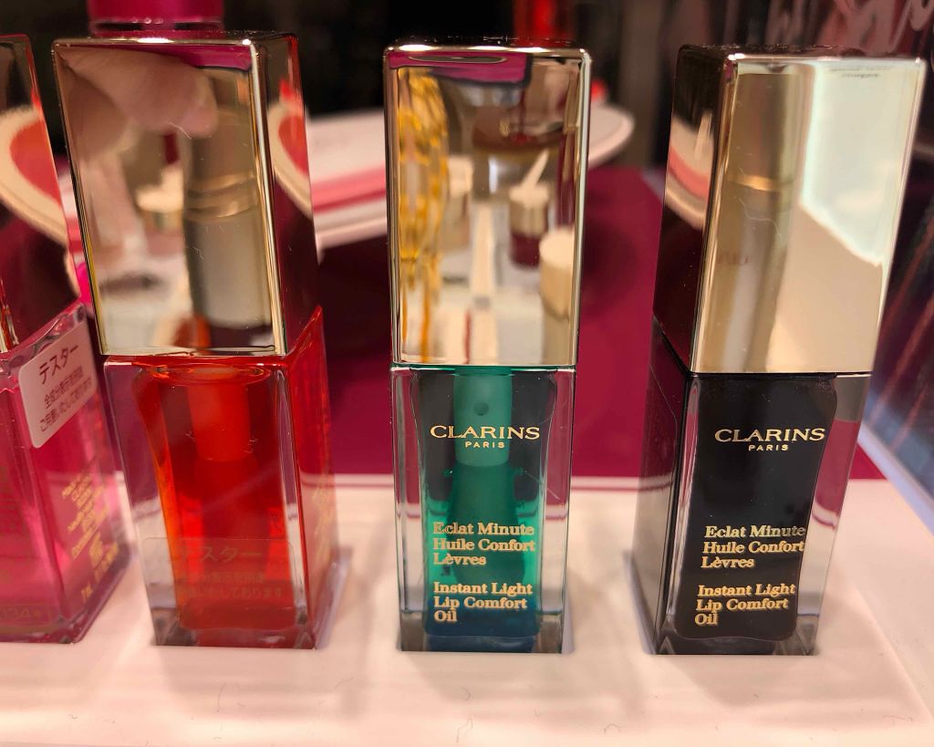 コンフォート リップオイル /CLARINS/リップグロスを使ったクチコミ(1枚目)