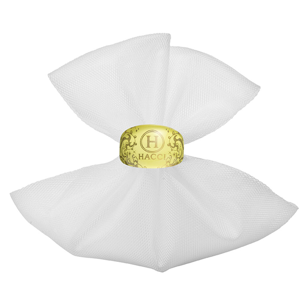 HACCI キャンディーカラーリング泡立てネット パールシトロン（ロゴ）