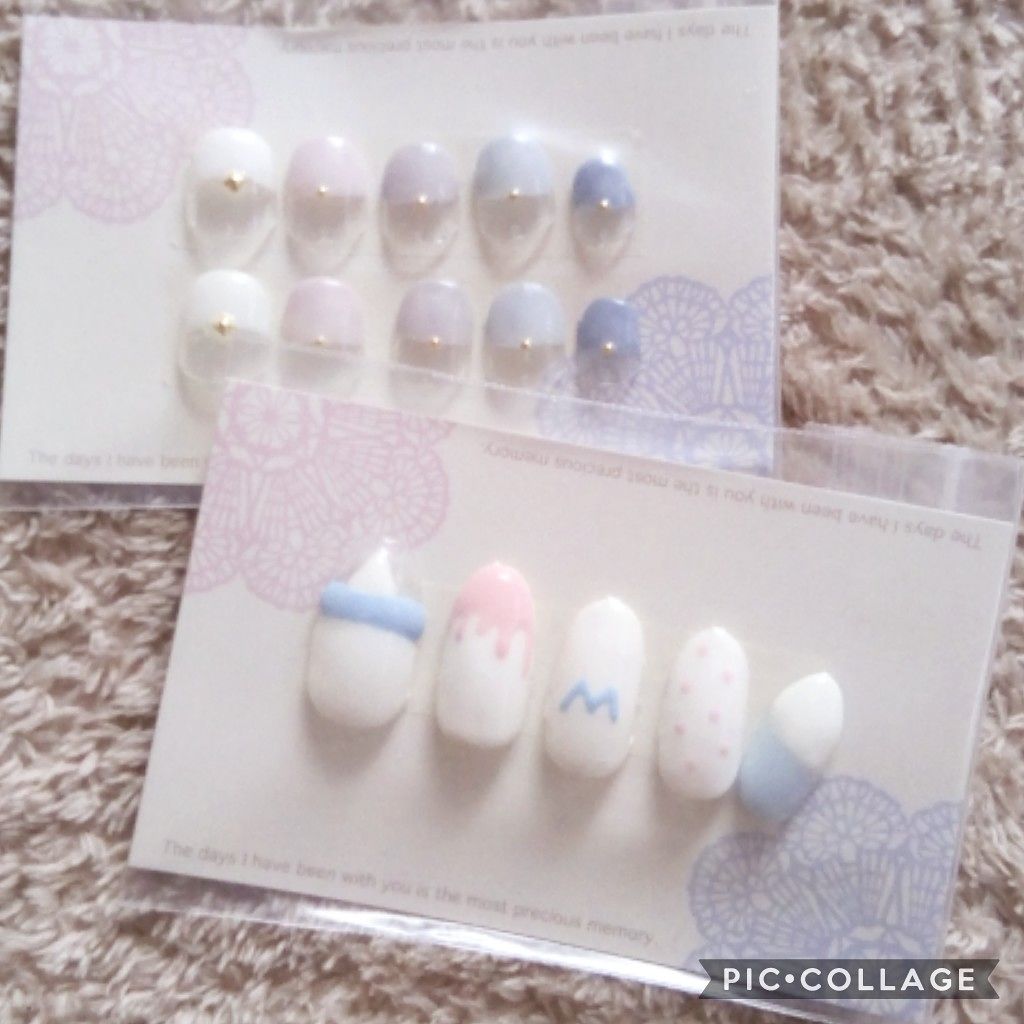 ジェルネイル（ライト対応）/セリア/ジェルネイルを使ったクチコミ（2枚目）