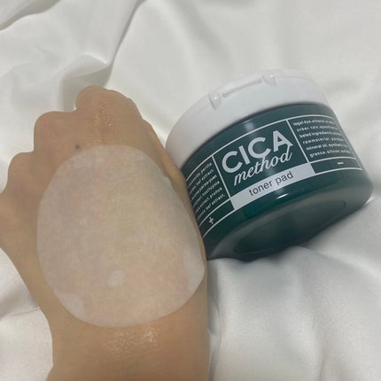 CICA method TONER PAD/コジット/化粧水を使ったクチコミ(2枚目)
