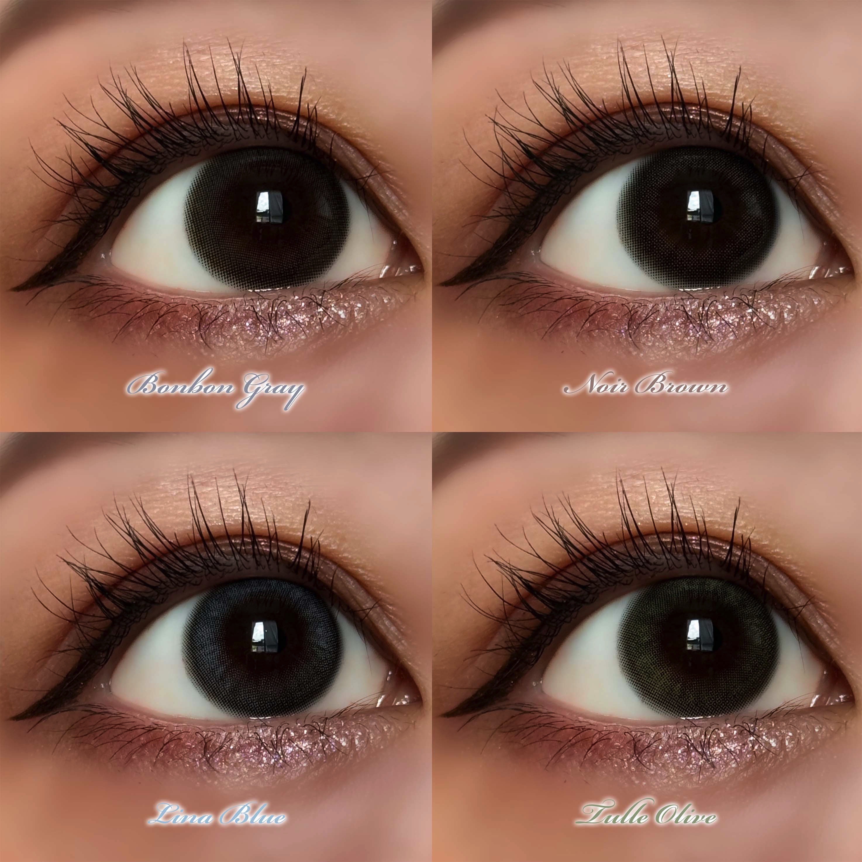 MiiYuu 1day Tulle Olive（チュールオリーブ）/MiiYuu/ワンデー（１DAY）カラコンを使ったクチコミ（2枚目）