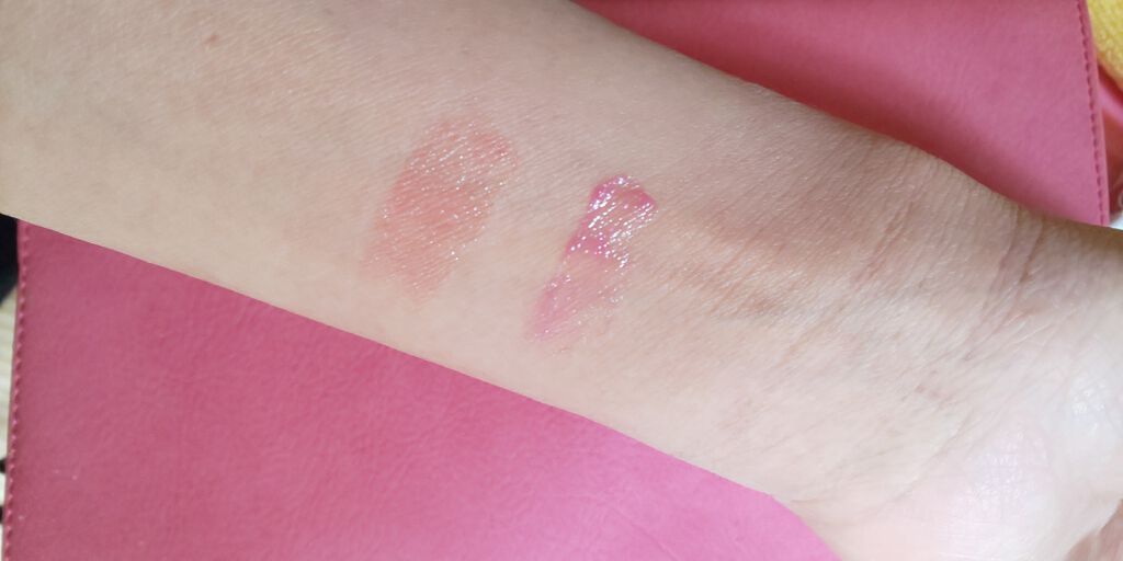 オペラ シアーリップカラー RN 06 ママレード/OPERA/リップグロスを使ったクチコミ（3枚目）