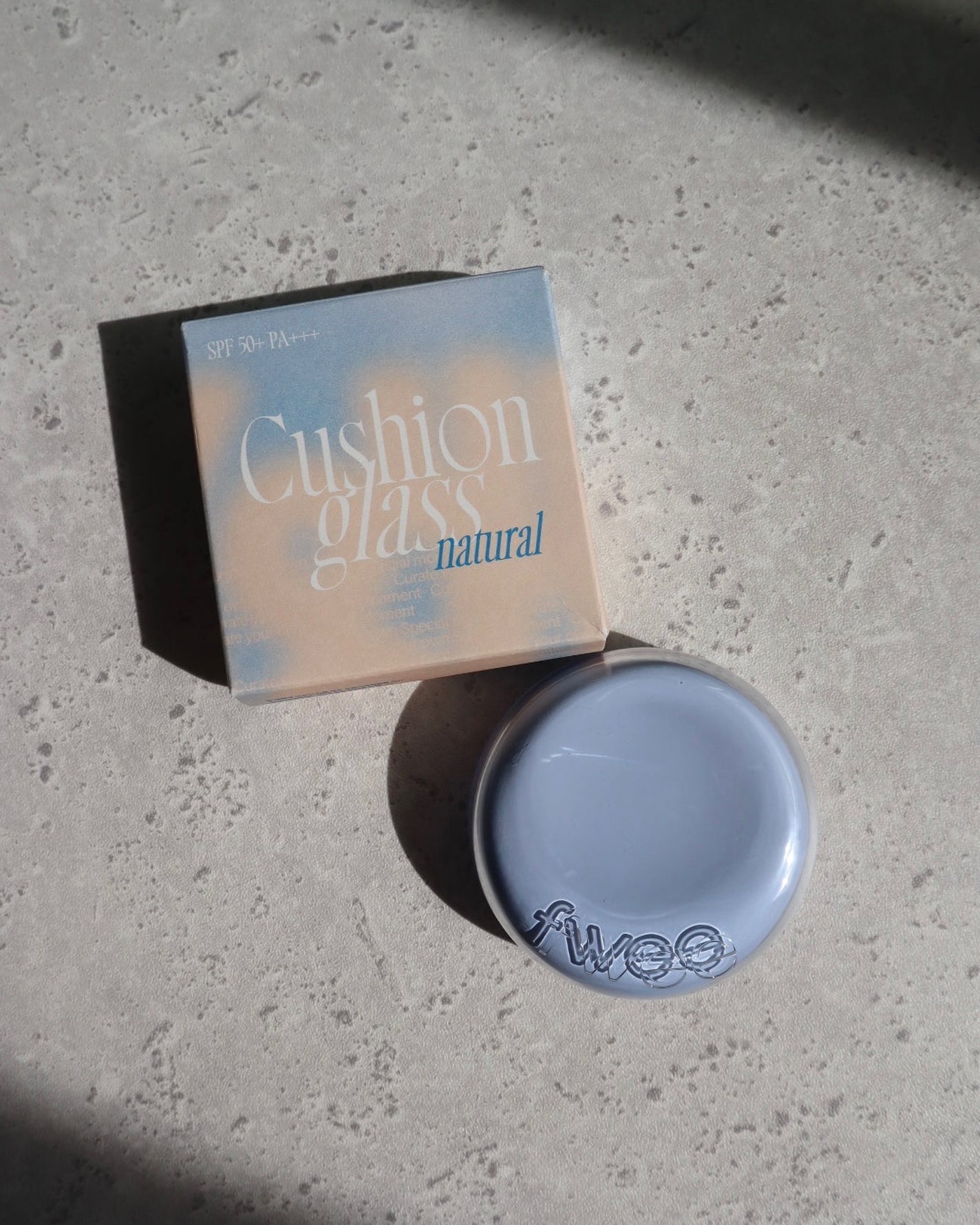 フィー クッションガラス ナチュラル/fwee/クッションファンデーションを使ったクチコミ(1枚目)