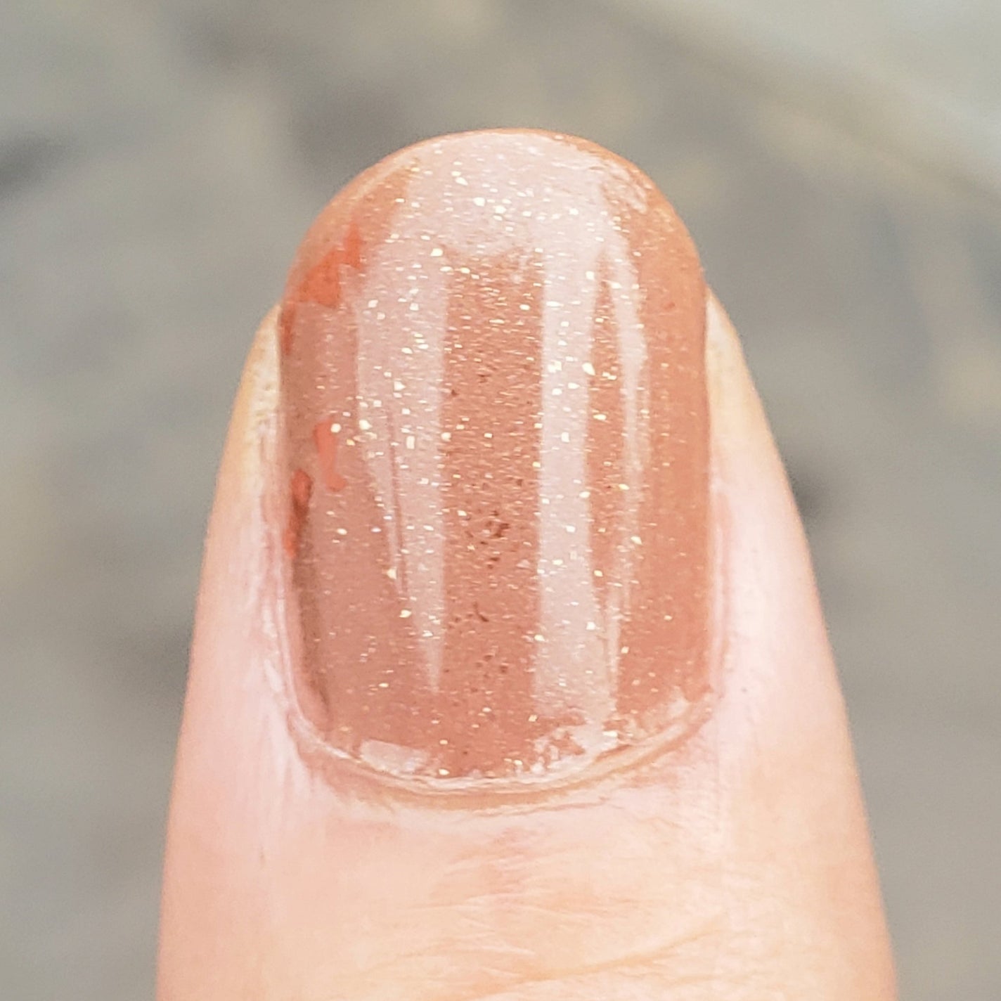 土木系おねいさん on LIPS 「今日のネイル~💅職場で、ギリギリアウトな感じのネイル😅おとなし..」(6枚目)