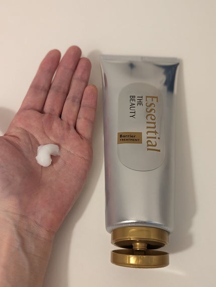 髪のキメ美容バリアトリートメント/エッセンシャル/洗い流すヘアトリートメントを使ったクチコミ(3枚目)