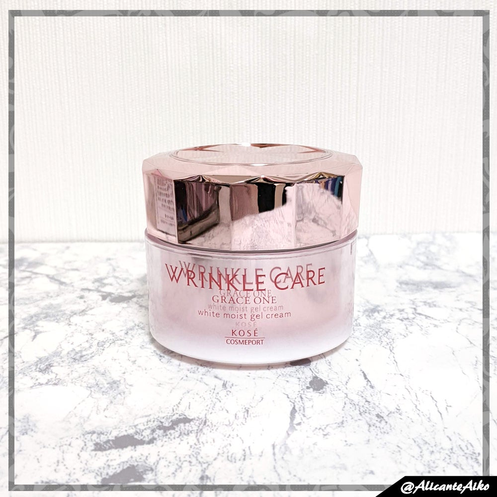 リンクルケア ホワイト モイストジェルクリーム/グレイスワン/オールインワン化粧品を使ったクチコミ(5枚目)