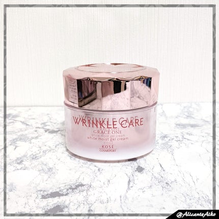 リンクルケア ホワイト モイストジェルクリーム/グレイスワン/オールインワン化粧品を使ったクチコミ(5枚目)