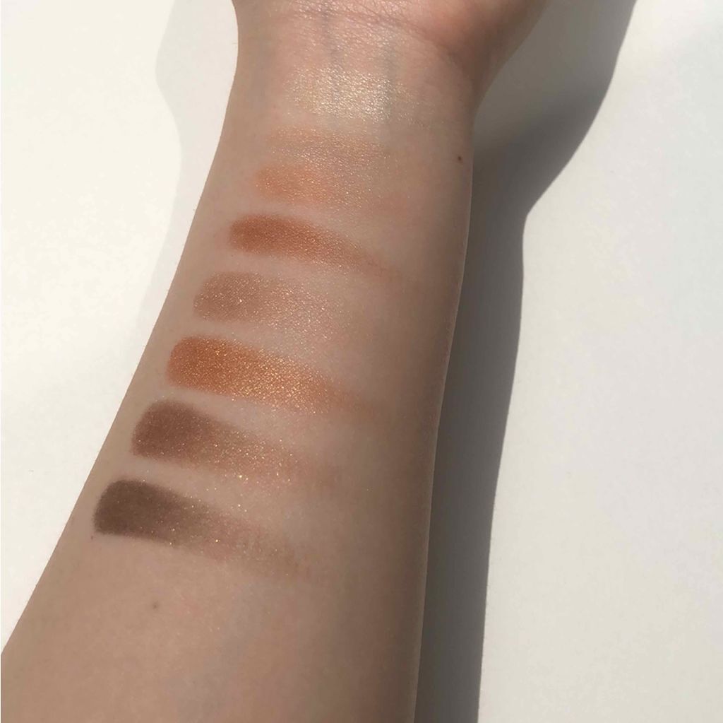 グラマラスヌード アイパレット (クリスマスコフレ 2017)/Visée/メイクアップキットを使ったクチコミ（2枚目）