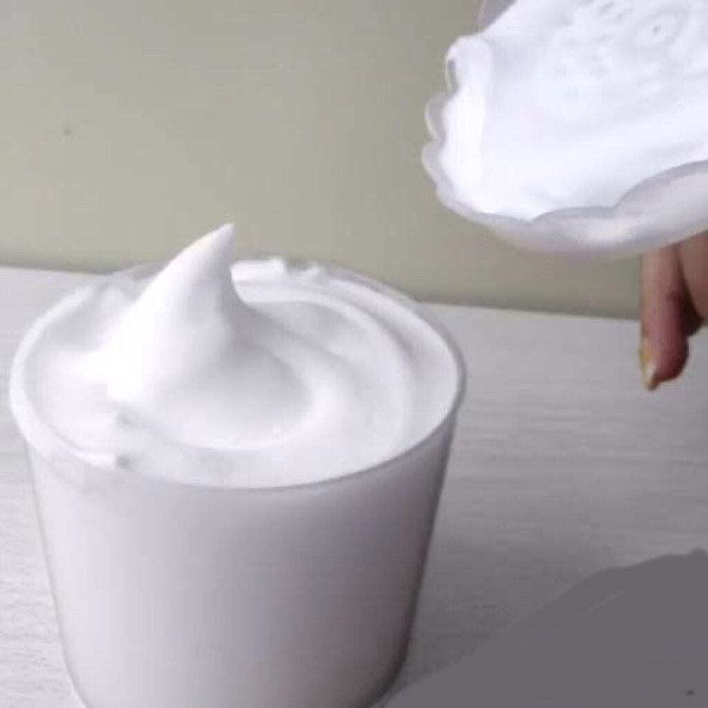 ほいっぷるん/DAISO/その他スキンケアグッズを使ったクチコミ（2枚目）