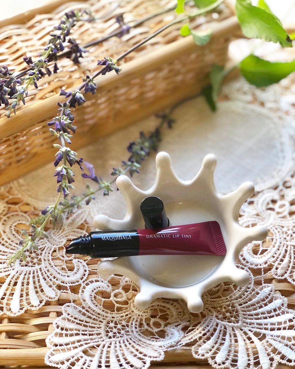 ドラマティックリップティント/マキアージュ/リップティントを使ったクチコミ（2枚目）