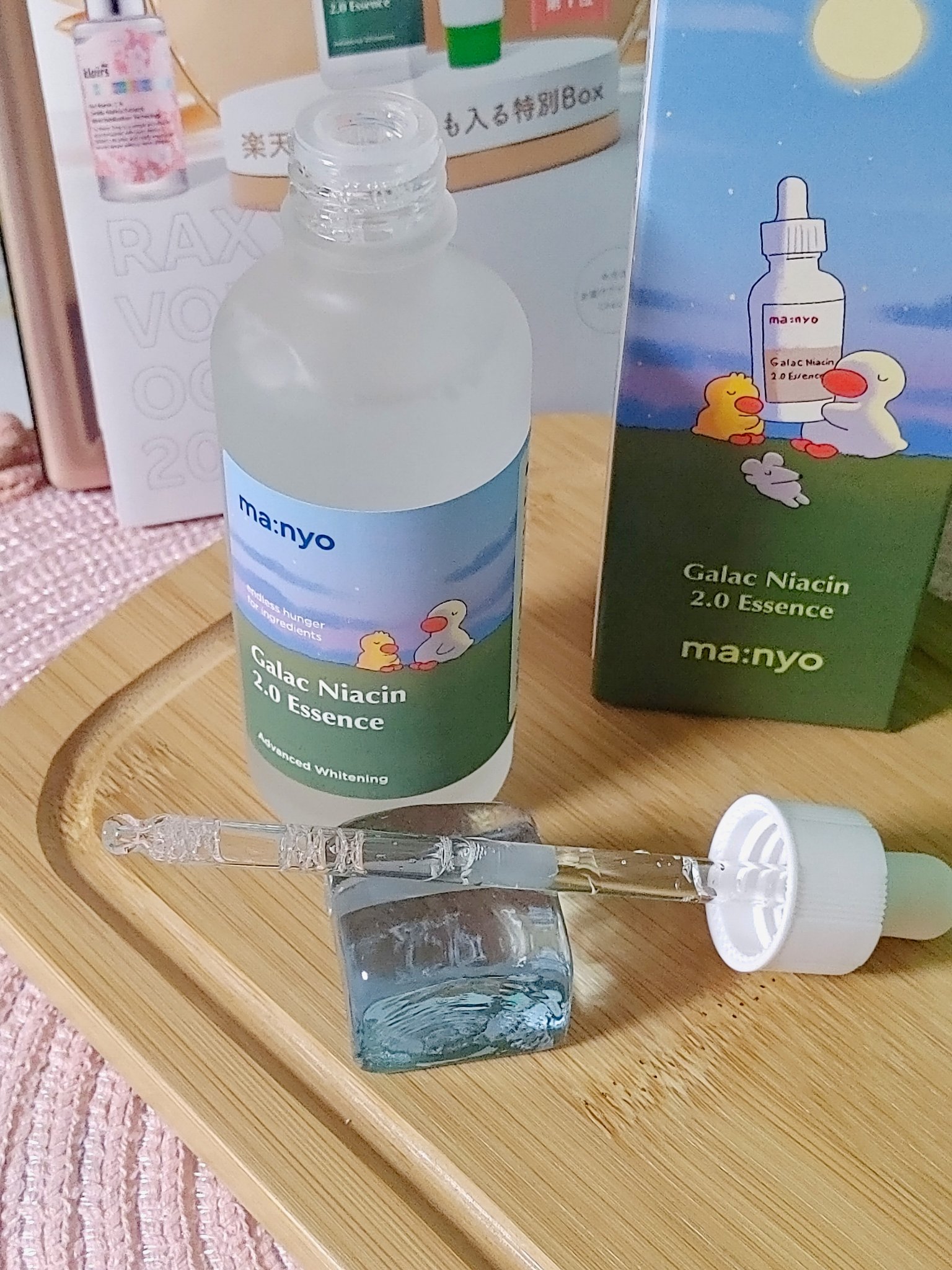 ガラクナイアシン2.0エッセンス 2023年末エディション大容量サイズ（80mL）/manyo/美容液を使ったクチコミ（2枚目）