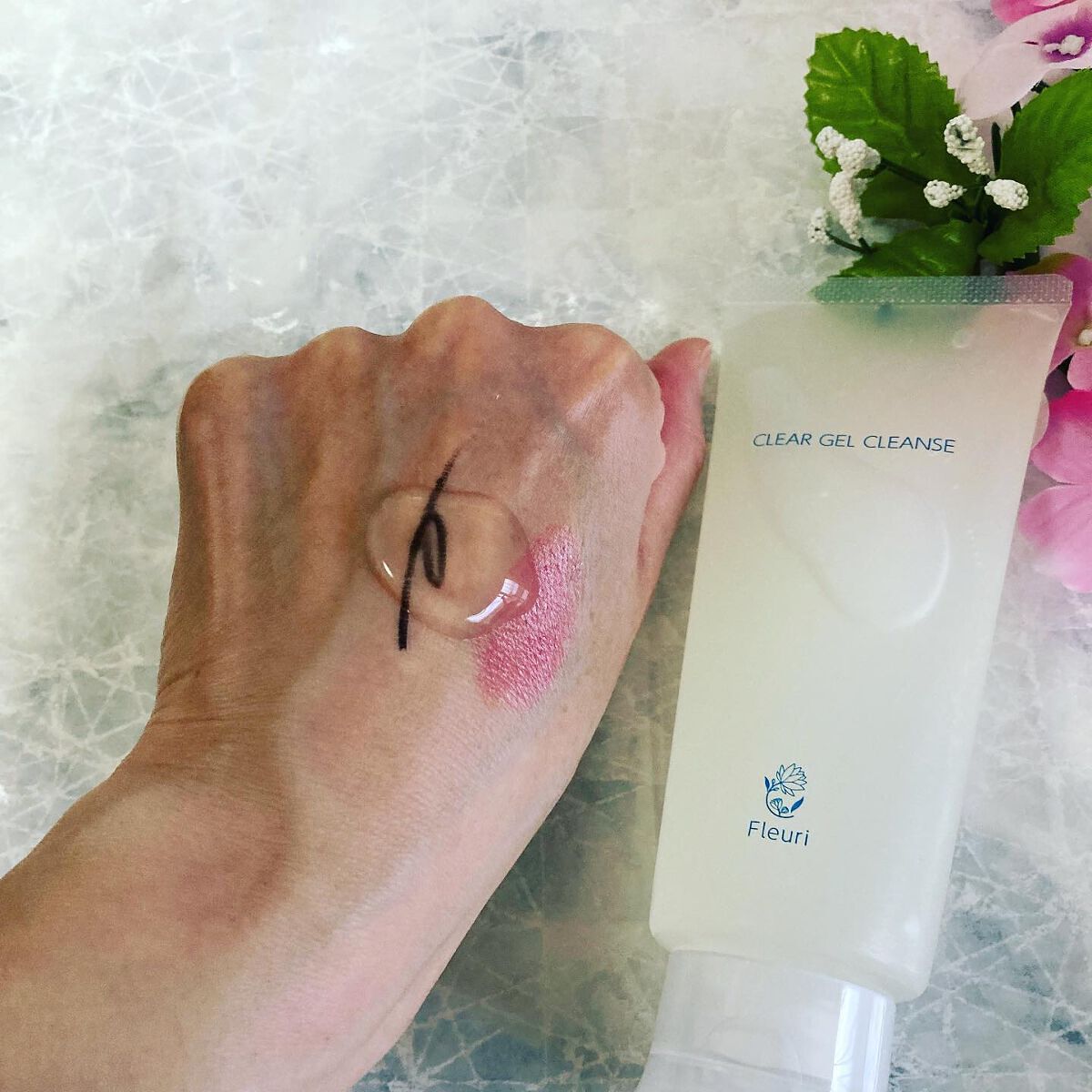 クリアゲルクレンズ/Fleuri(フルリ)/クレンジングジェルを使ったクチコミ(3枚目)