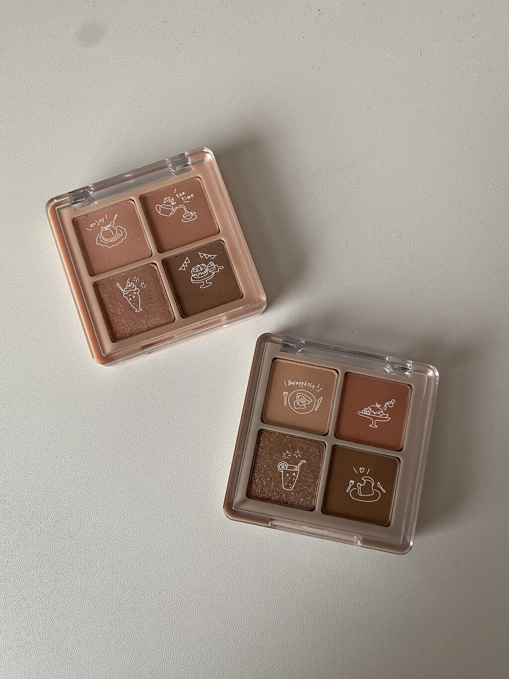 Peach Blush Toast cafe eye palette/NOTONE/アイシャドウパレットを使ったクチコミ（1枚目）
