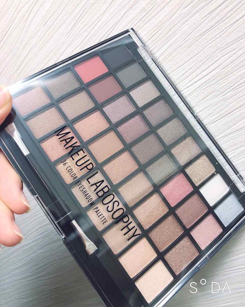 36カラーアイシャドウパレット/ドン・キホーテ/アイシャドウパレットを使ったクチコミ（1枚目）