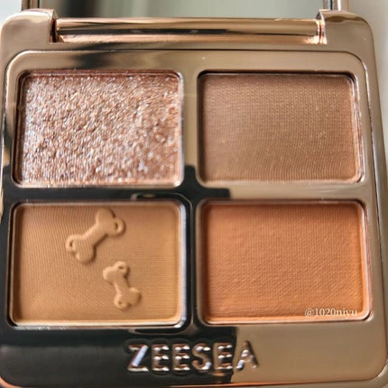 アニマルアイシャドウ(4シェード)/ZEESEA/アイシャドウパレットを使ったクチコミ(6枚目)