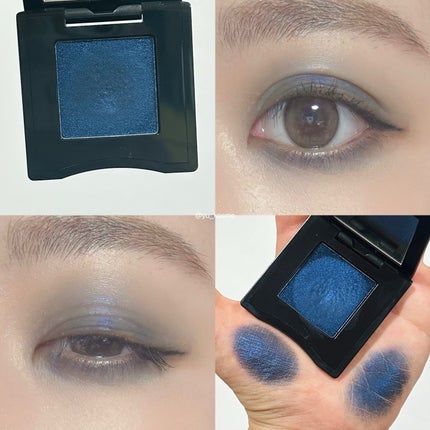 ポップ パウダージェル アイシャドウ 17 Zaa-Zaa Navy/SHISEIDO/単色アイシャドウの画像
