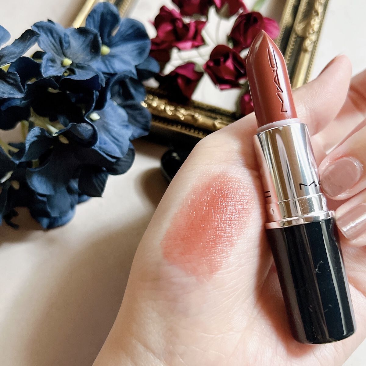 ラスターガラス リップスティック/M・A・C/口紅を使ったクチコミ（3枚目）