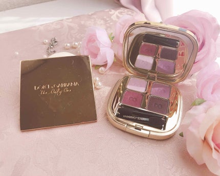 フェリンアイズ インテンスアイシャドウ クアッド/DOLCE&GABBANA BEAUTY/アイシャドウパレットを使ったクチコミ(1枚目)
