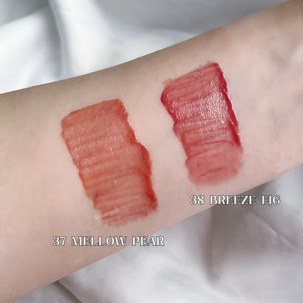 ジューシーラスティングティント/rom&nd/リップティントを使ったクチコミ(4枚目)