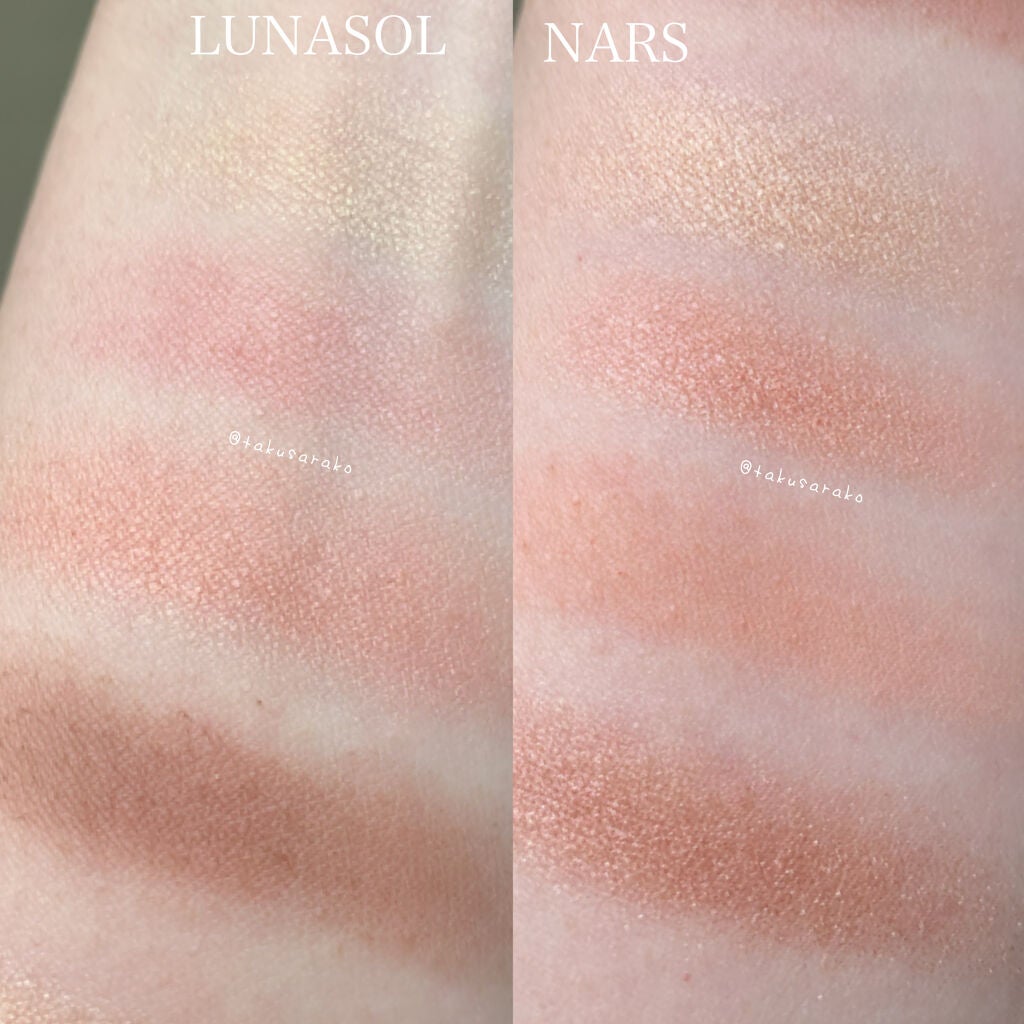 アイカラーレーション/LUNASOL/アイシャドウパレットを使ったクチコミ(7枚目)