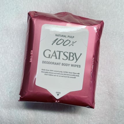 アイスデオドラント ボディペーパーN フリーズピーチ/ギャツビー/ボディシートを使ったクチコミ(2枚目)