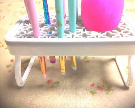 ごくふわっ ミッキーブラシ/DAISO/メイクブラシを使ったクチコミ(2枚目)